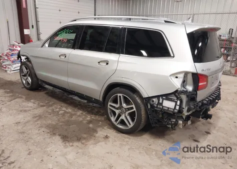 2017 Mercedes-Benz Gls 550 4Matic z USA, uszkodzony, nr VIN 4JGDF7DE2HA771981